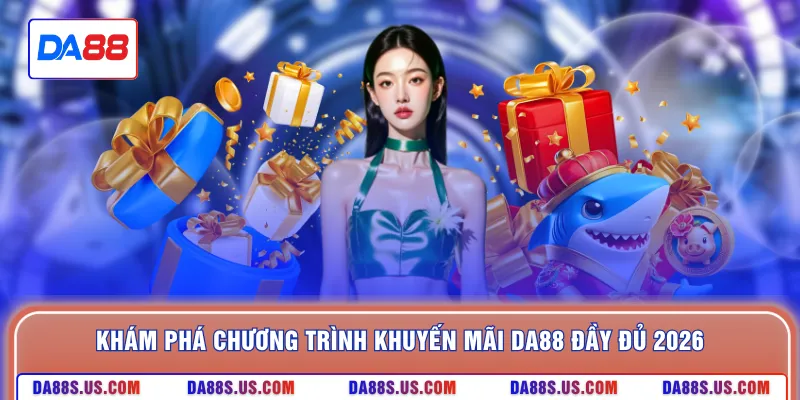 Khám phá chương trình khuyến mãi DA88 đầy đủ 2026