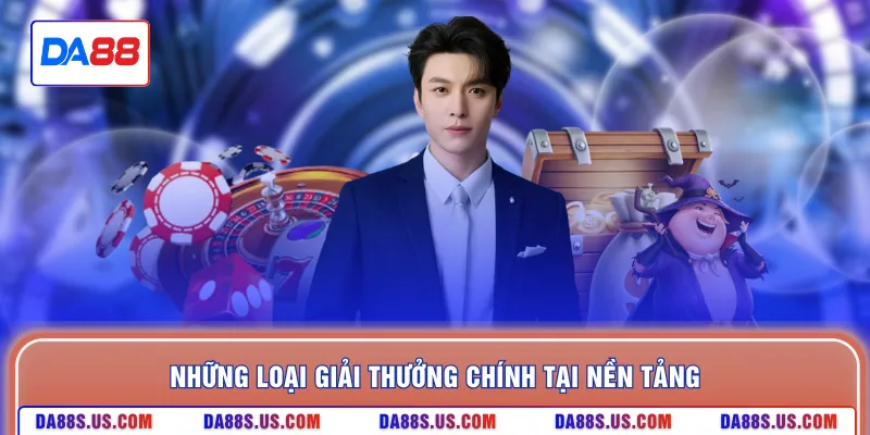 Những loại giải thưởng chính tại nền tảng