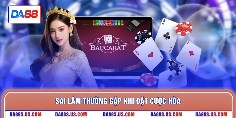 Sai lầm thường gặp khi đặt cược hòa